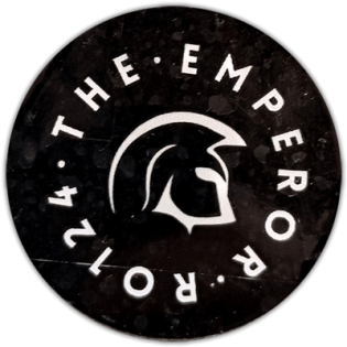 The Emperor RO 124 wanted sticker spotted in Prague in 2025