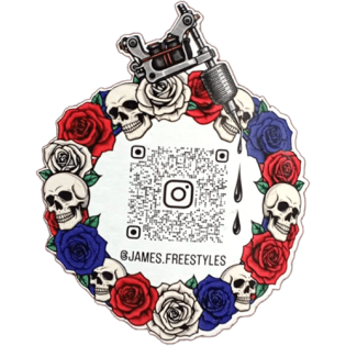 James Freestyles wanted sticker spotted in Porto in 2025