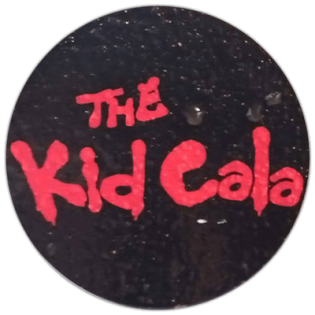 The Kid Cala wanted sticker spotted in Porto in 2025