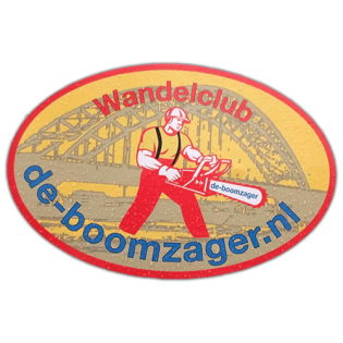 Wandelclub de Boomzager wanted sticker spotted in Porto in 2025