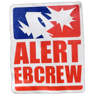 Alert ebcrew wanted sticker spotted in Bangkok in 2025