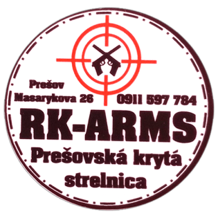 RK-Arms wanted sticker spotted in Prešov in 2025