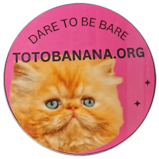 Totobanana wanted sticker spotted in BAngkok in 2025