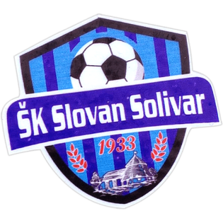 ŠK Slovan Solivar sticker spotted in Prešov in 2025