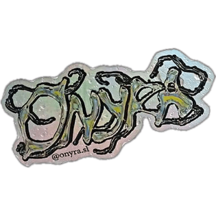 Onyra wanted sticker spotted in Porto in 2025