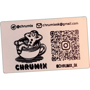 Chrumix wanted sticker spotted in Prešov in 2026.