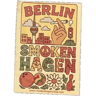 Smoken Hagen wanted sticker spotted in Marrakesh in 2026