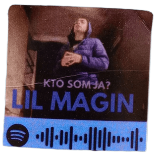 Lil Magin wanted sticker spotted in Prešov in 2026