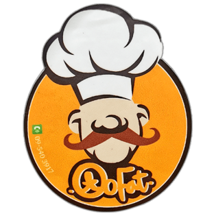 Oofat wanted sticker spotted in Bangkok in 2025