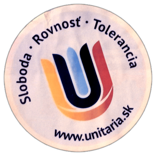 Unitaria.sk wanted sticker spotted in Prešov in 2026