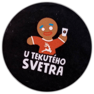 U Tekutého Svetra wanted sticker spotted in Košice in 2026