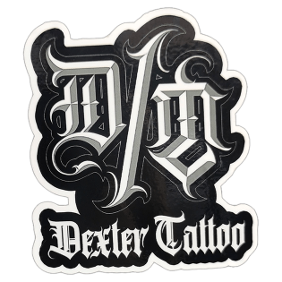 Dexter Tattoo wanted sticker spotted in Bangkok in 2025.