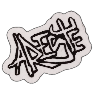 Areste wanted sticker spotted in Prešov in 2026