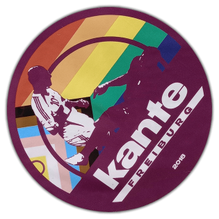 Kante Freiburg wanted sticker spotted in Prague in 2026