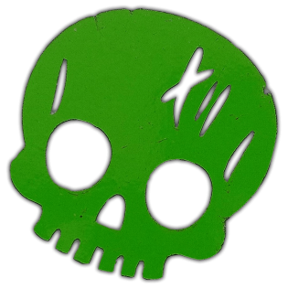 XII skull wanted sticker spotted in Prague in 2026