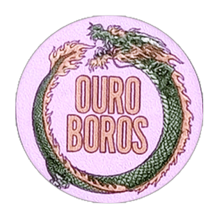 Ouroboros wanted sticker spotted in Prague in 2026