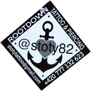 Stoty82 wanted sticker spotted in Prague in 2026