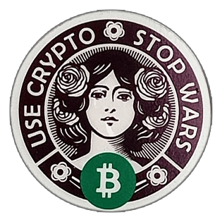 Crypto wanted sticker spotted in Prague in 2026