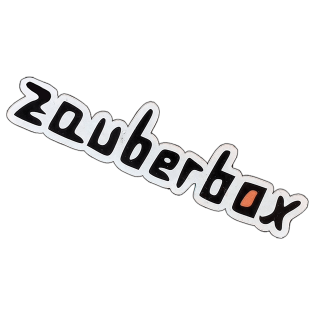 Zauberbox wanted sticker spotted in Prague in 2026
