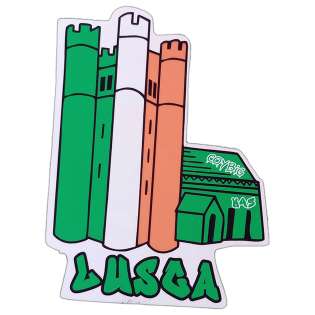 Lusca wanted sticker spotted in Prague in 2026