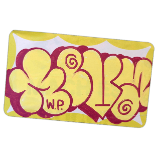Unknown graffiti sticker spotted in Prague in 2026