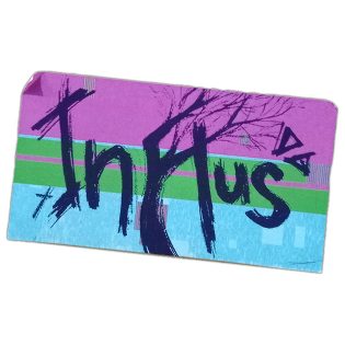 Influs sticker spotted in Prague in 2026