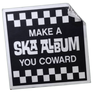 Ska Album sticker spotted in Prague in 2026