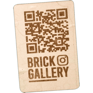 Brick Gallery sticker spotted in Prague in 2026