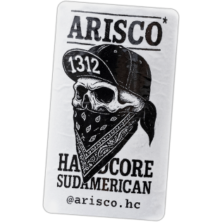 Arisco sticker spotted in Prague in 2026