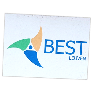 Best Leuven sticker spotted in Prague in 2026