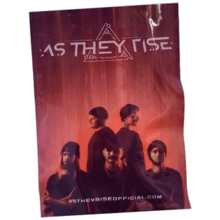 As They Rise sticker spotted in Prešov in 2026