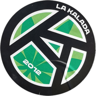 La Kalada sticker spotted in Bangkok in 2025