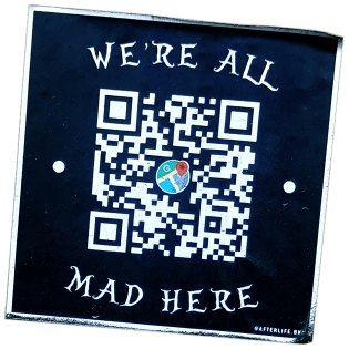 Afterlife.bkk sticker spotted in Bangkok in 2025