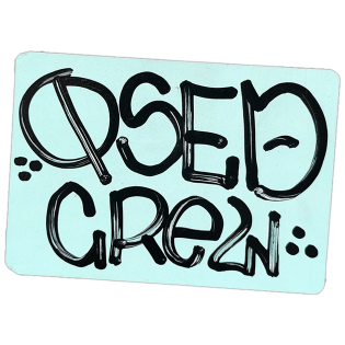 QSED Crew sticker spotted in Bangkok in 2025