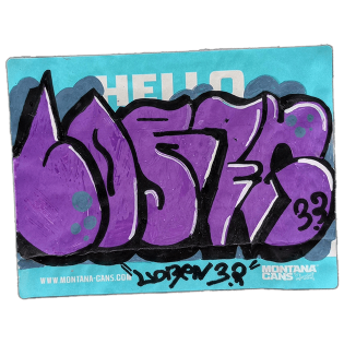 Loren 3.2 sticker spotted in Prague in 2026