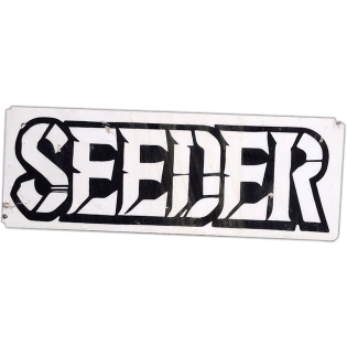 Seeder sticker spotted in Prague in 2026