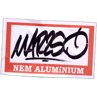 Marzso sticker spotted in Prague in 2026