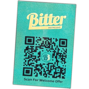 Bitter Bistro Bar sticker spotted in Tirana in 2026