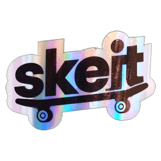 skejt sticker spotted in Tirana in 2026