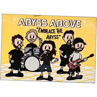 Abyss Above sticker spotted in Prešov in 2026